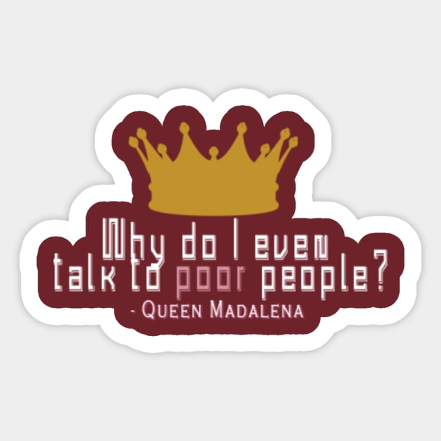 poor people 2 Sticker by raffavain